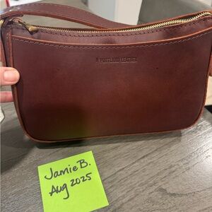 PLG Cognac Lucy Shoulder Bag